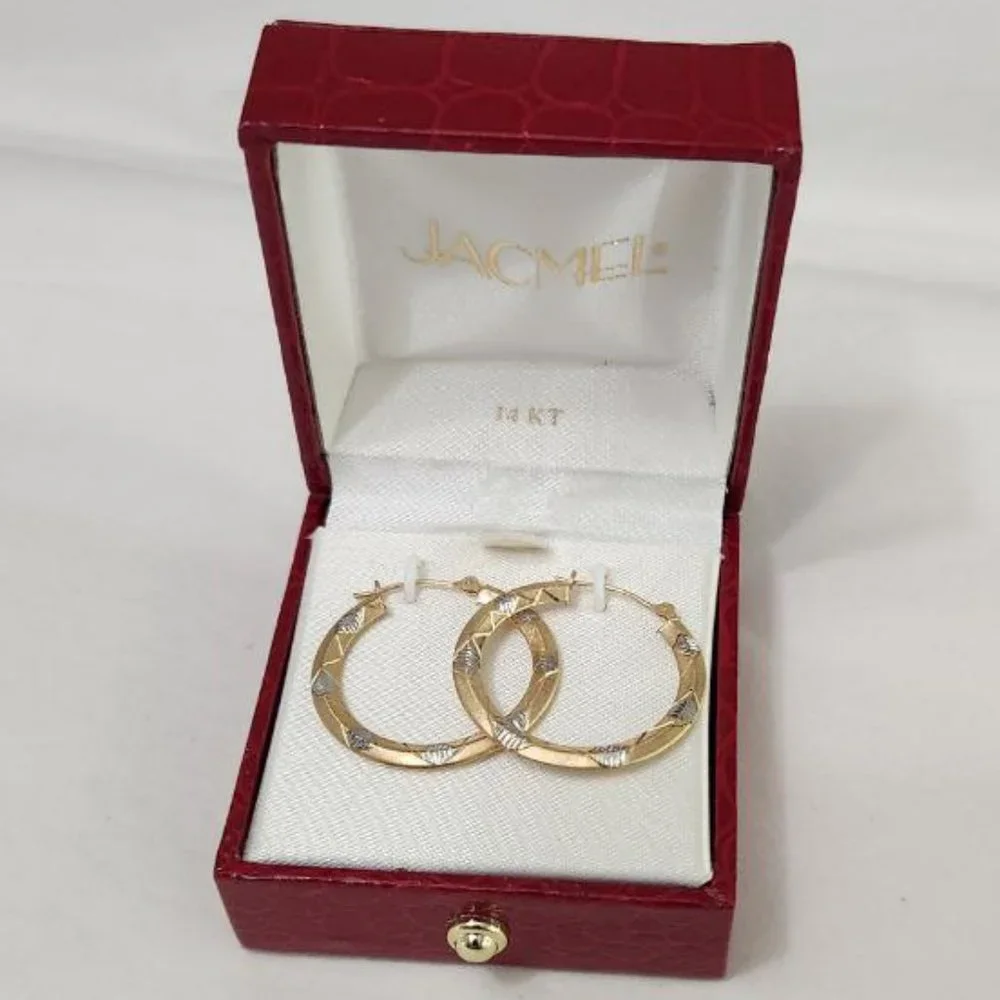 NIB JACMEL Earrings - Picture 2 of 3